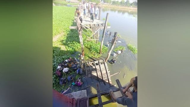 သီတင်းကျွတ်လပြည့်နေ့ ဦးပိန်တံတားကျိုးကျ (Burma News On Air) смотреть онлайн