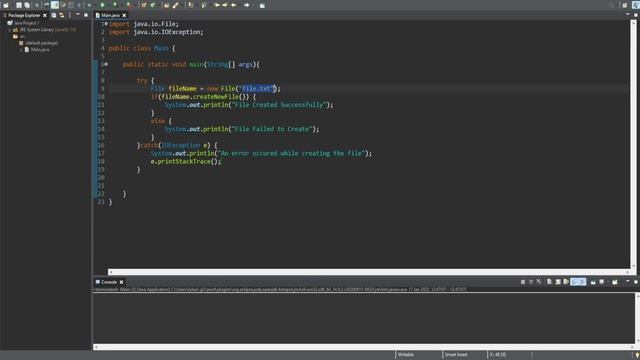 Java Tutorial 29 - Create and Delete Files смотреть онлайн