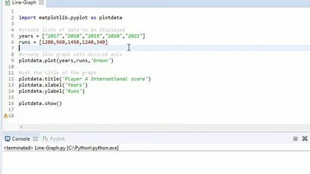 How to Plot a Line Chart in Python using Matplotlib | Creating linear plots in Python | matplotlib смотреть онлайн