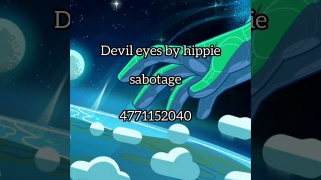 ?Devil eyes by hippie sabotage-Roblox Id ? смотреть онлайн