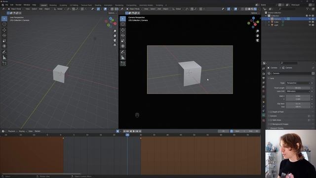 Blender 3D Animation Tutorial - Camera MASTERY [Depth of Field, Zoom, Cuts] (Part 10) смотреть онлайн