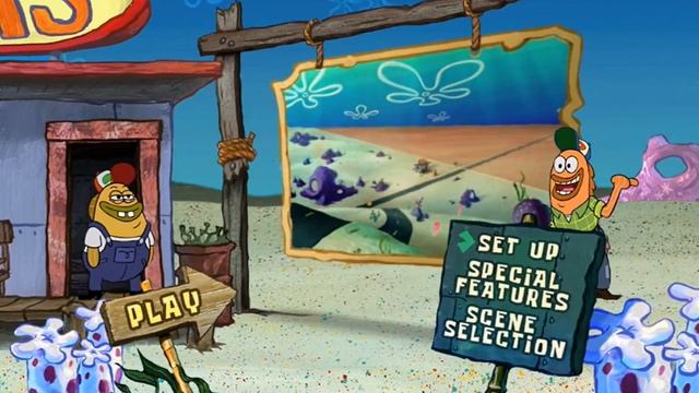 The SpongeBob SquarePants Movie 2005 DVD Menu Walkthrough смотреть онлайн