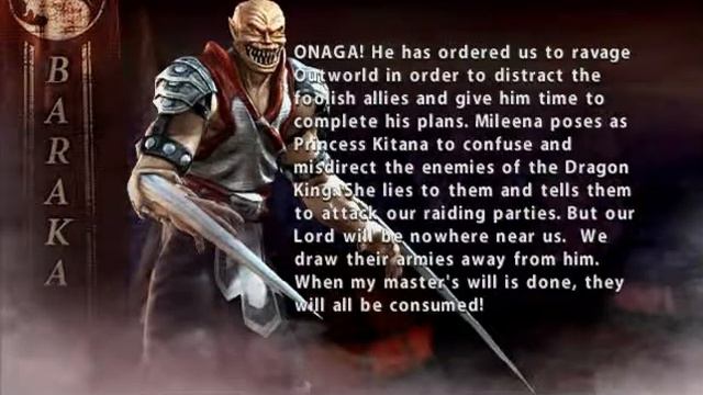 Mortal Kombat Deception - Playstation 2 & Xbox & GameCube - Baraka - Biography - Part 2 смотреть онлайн
