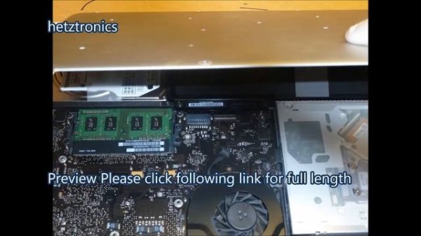 Apple Macbook A1342 Keyboard Modification