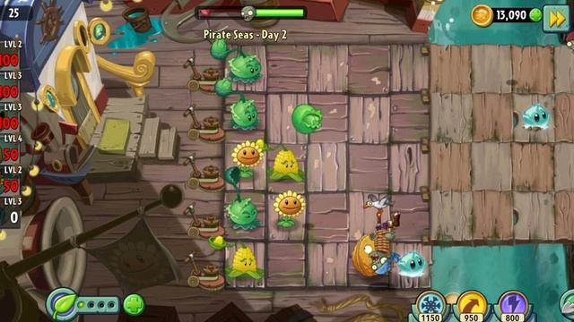 Прохожу пиратские уровни!!! PvZ2 смотреть онлайн
