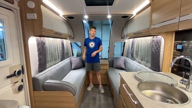 Обзор английского автодома/кемпера/прицепа-дачи/дома на колесах Bailey Unicorn Pamplona 2022 года смотреть онлайн