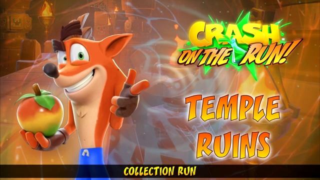 Crash Bandicoot: On The Run! OST - Temple Ruins (Collection Run) смотреть онлайн
