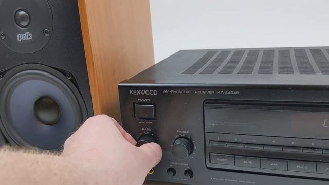 VTG Kenwood KR-A4040 50 Watt per channel 8-Ohm AM/FM Stereo Receiver w/ Phono смотреть онлайн