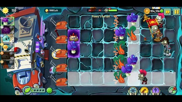 Plants vs Zombies 2 Penny's Pursuit Explode-o-Nut 3, Later, Irrigator, Zomboss Fights Gameplay смотреть онлайн
