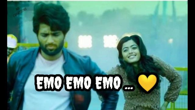 EMO EMO EMO SONG || SID SRIRAM || RAAHU MOVIE || LYRICAL VIDEO || VIJAY DEVARKONDA смотреть онлайн