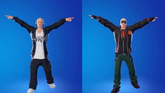 FORTNITE REAL SLIM SHADY EMOTE 1 HOUR DANCE! (EMINEM EMOTE)