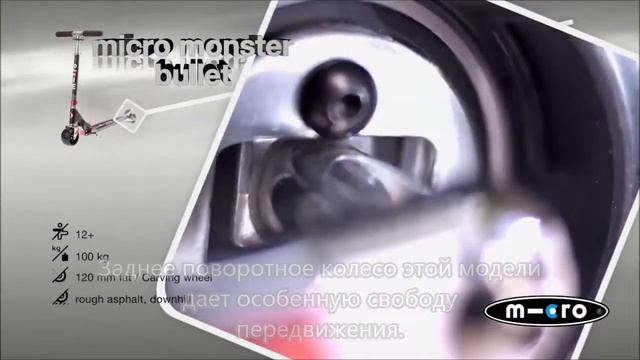 Самокат Micro Monster Bullet смотреть онлайн