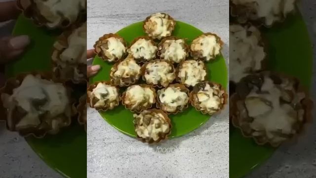 Жульен в тарталетках. Идеальное блюдо для праздничного стола! DIY смотреть онлайн