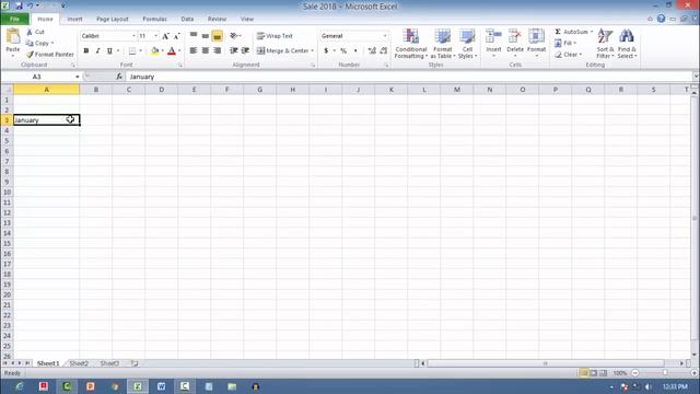 Learn Computer In Hindi Microsoft Excel Course Part-3 (How To Add New Worksheet In Excel) смотреть онлайн