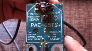 Усилительная плата от ТВ АНТЕННЫ