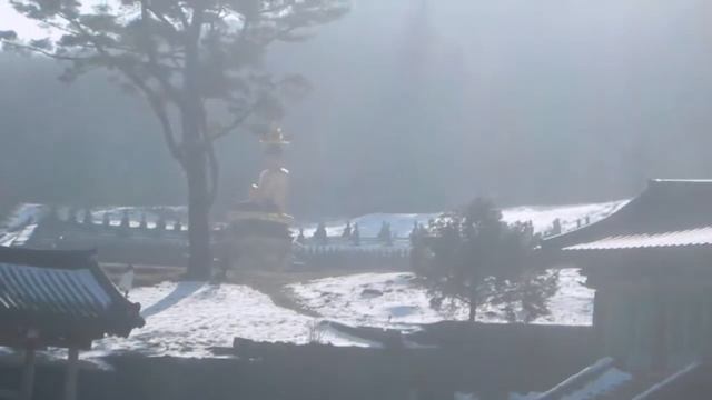 Храм Кванымса, остров Чечжу, Южная Корея (관음사) смотреть онлайн