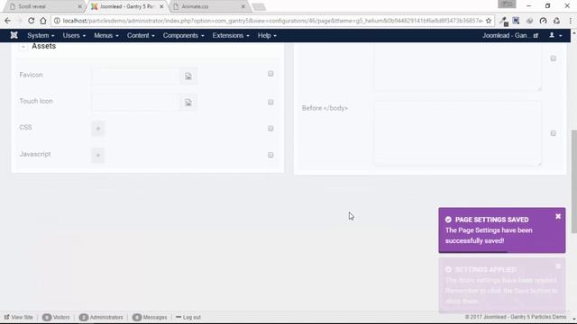 Gantry 5 - Scroll Reveal Atom смотреть онлайн