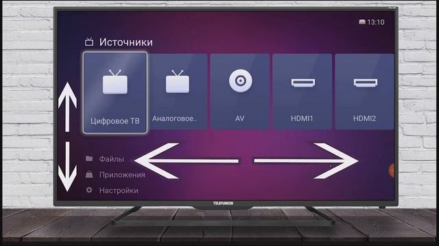 Телевизор 65 Telefunken TF LED65S37T2SU 4K SmartTV