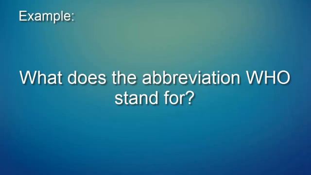 Abbreviation Meaning | E-Dictionary