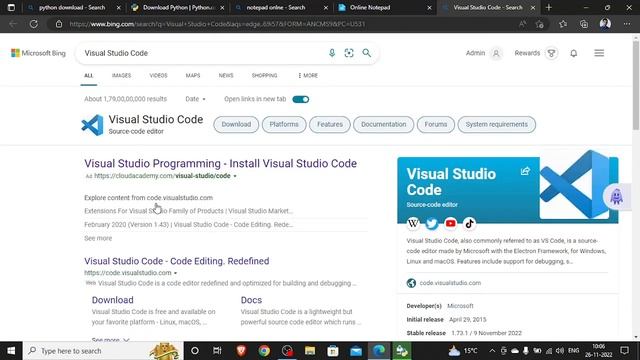 How to download & install Python 3.11.0 on Windows 10 and Visual Studio Code ,Pycharm and Atom.io смотреть онлайн