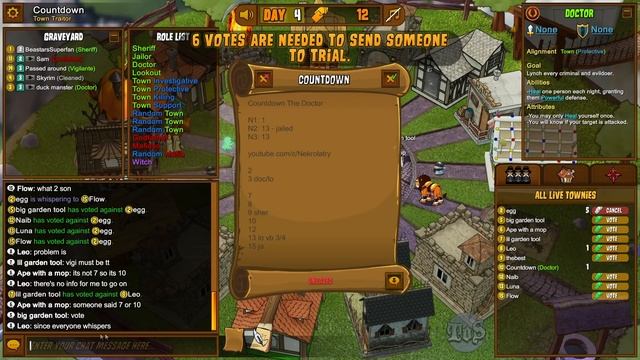 Town of Salem | Doctor - Town Doesn't Doubt Me смотреть онлайн