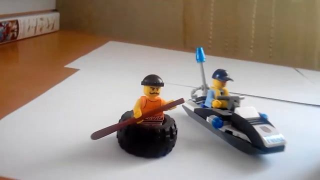 Обзор на набор Lego City 60126 (Побег в шине)! смотреть онлайн