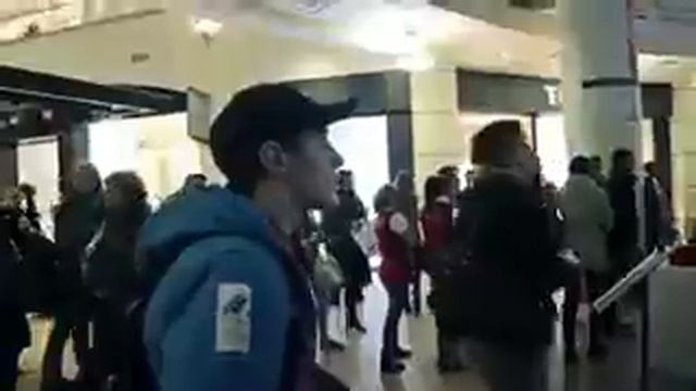 Timati - Fleshmob v TC Atrium! PSY - gangnam style! .240 смотреть онлайн
