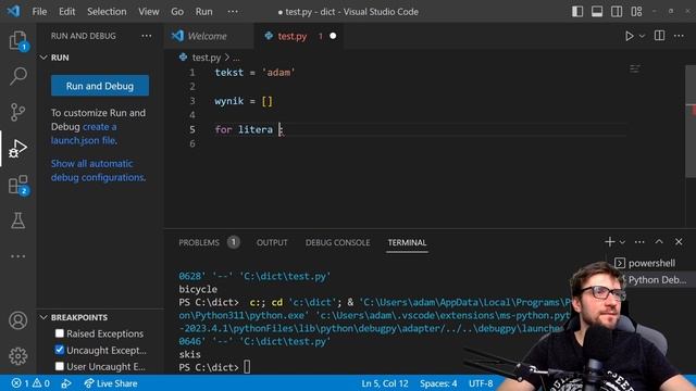 Python kurs dict смотреть онлайн