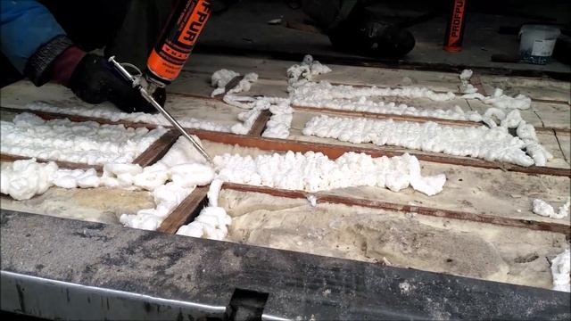 Ремонт пола прицепа грузовика смотреть онлайн