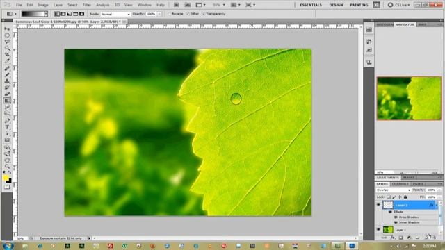 Making Realistic Water Drops in Photoshop : Photoshop Help смотреть онлайн