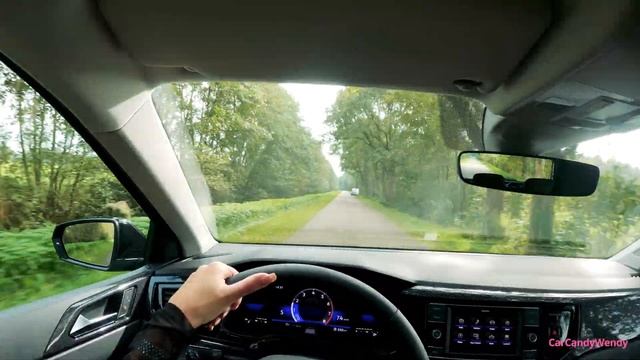 ❇️2022 NEW VW POLO manual 1.0 TSI Life BNS 95 HP (70 kW) TEST DRIVE, POV DRIVING WOMAN, Car ASMR смотреть онлайн