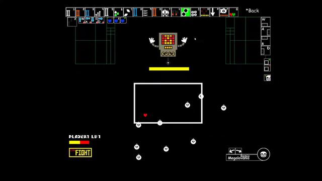 Mettaton vs. me | Undertale fight simulator смотреть онлайн