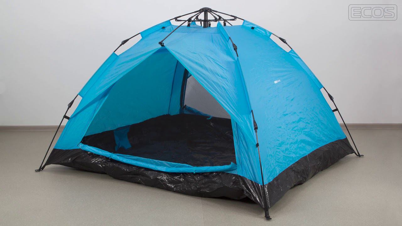 Палатка Ecos автоматическая Breeze (210х180х115см) смотреть онлайн