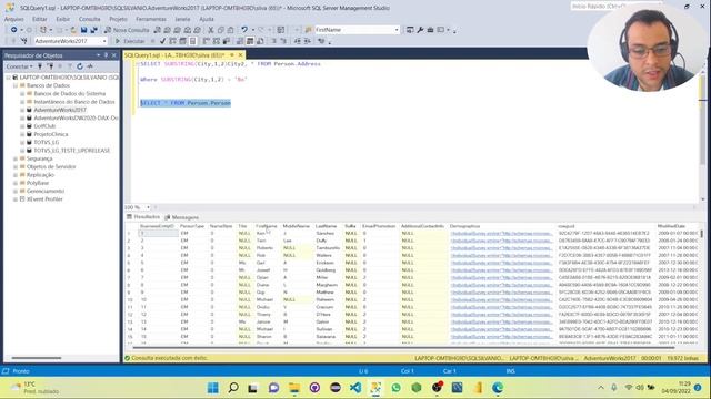 Substring no SQL Server смотреть онлайн