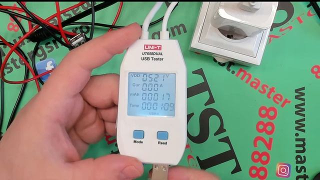 Testare Tester Usb Uni-t Ut658dual