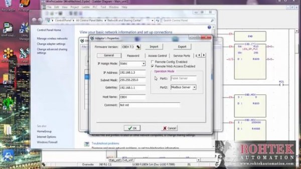 How to download a project using Fatek Ethernet Configuration Tool Winproladder FBs PLC