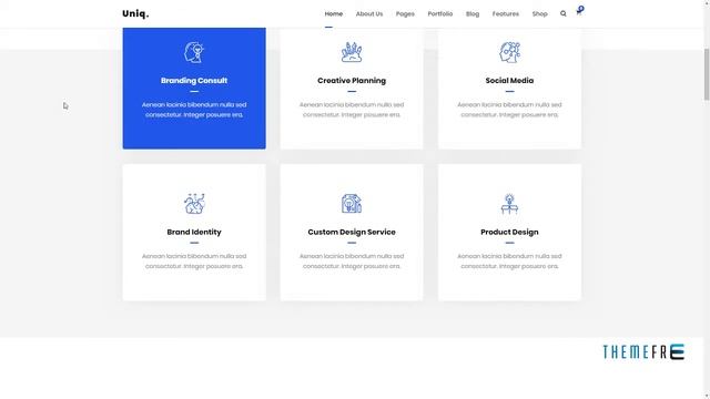 Uniq - Minimal Multipurpose Creative WordPress Theme Algernon Ki смотреть онлайн