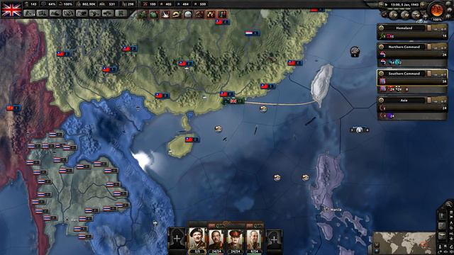 Let's Play Hearts of Iron 4 | 1.5 Waking the Tiger | HOI4 United Kingdom UK Gameplay Part 15 смотреть онлайн