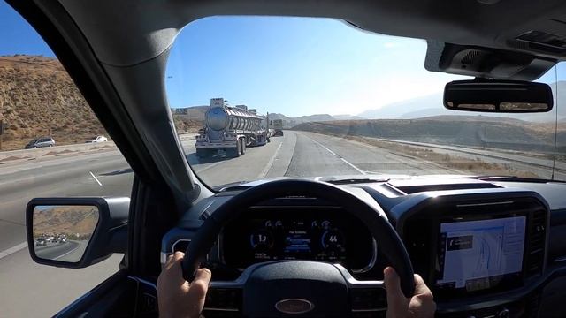 2021 Ford F-150 Powerboost Hybrid POV Test Drive (3D Audio)(ASMR) смотреть онлайн
