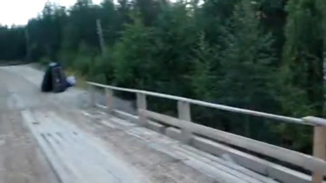 Поселок Водла, мост смотреть онлайн