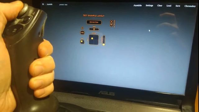 Teal Joystick Visualizer Demo смотреть онлайн