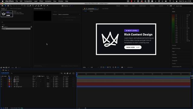 Fastest Motion Design Workflow with Adobe XD and After Effects – Creative Coffee Break смотреть онлайн