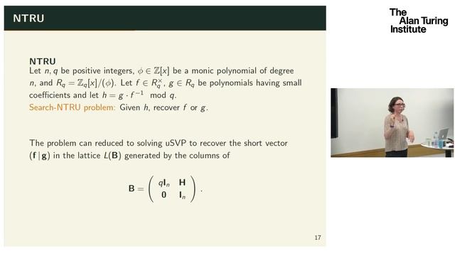Security and encoding in Fully Homomorphic Encryption: Rachel Player, Sorbonne Université смотреть онлайн