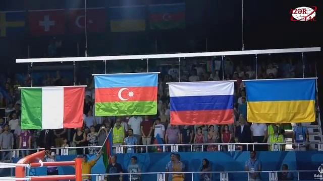 Пятнадцатую золотую медаль в актив Азербайджана записал боксер Теймур Мамедов смотреть онлайн