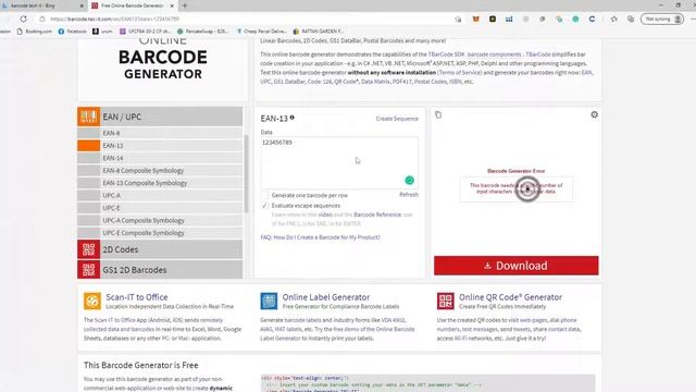 How To Create A Barcode for a Product, Free Barcode Generator. Create Barcodes Fast and Free???? смотреть онлайн