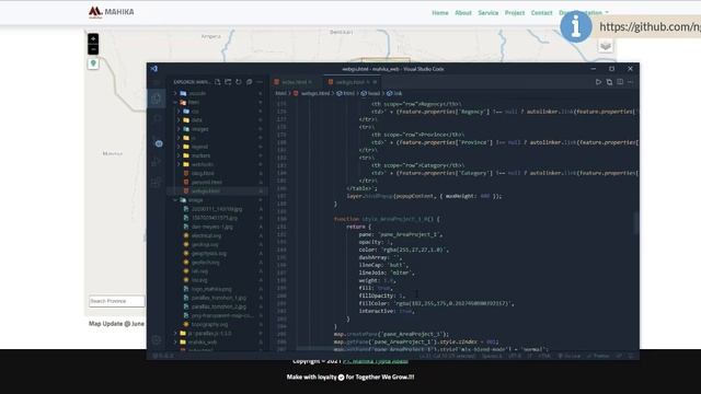 Demo Web GIS integration from Leaflet.Js and Bootstap5 смотреть онлайн