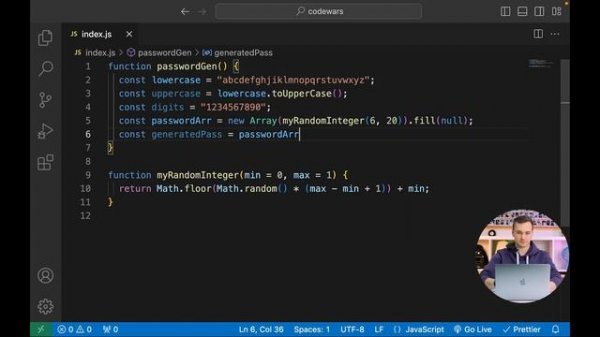 Решение задач codewars js | Junior, Middle, Senior