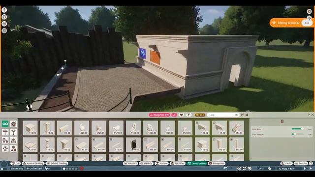 ?European Badger Habitat | Bergenia Zoo | Planet Zoo | Speedbuild?