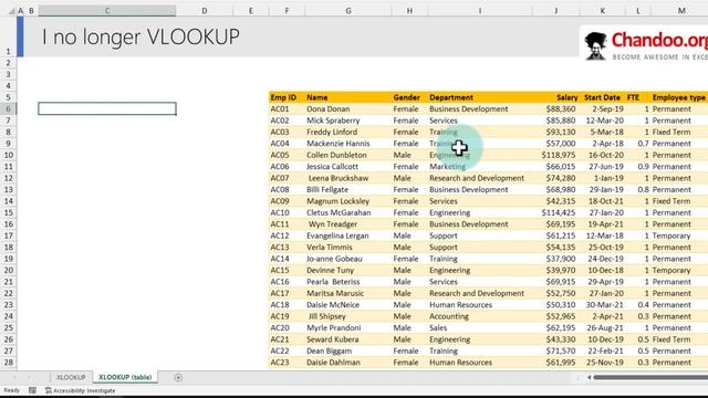 I don't use VLOOKUP anymore. I use this instead.... смотреть онлайн