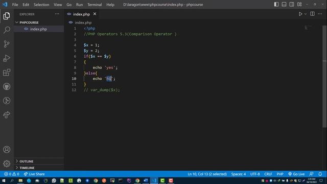 PHP Tutorial A-Z Bangla - Comparison Operators in PHP 5.3 смотреть онлайн